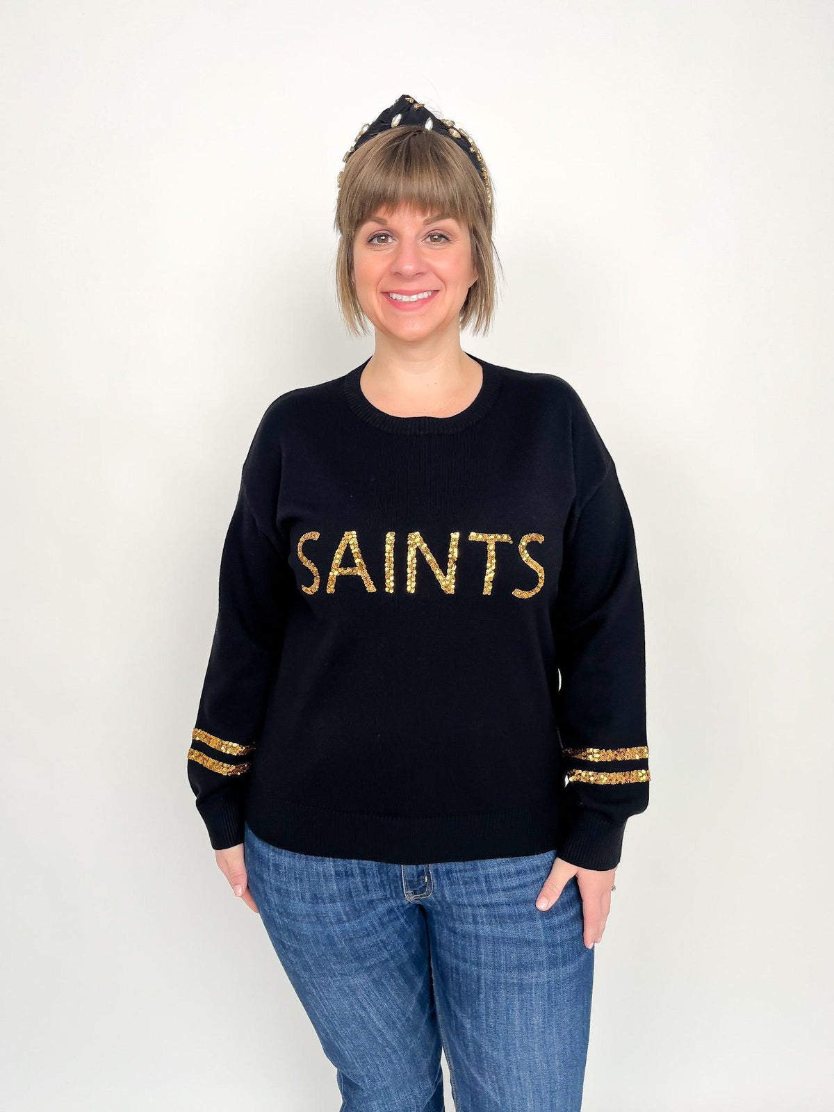 new orleans saints sweatshirt vintage