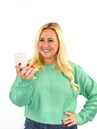 Crown Compact Pocket Mirror - SLS Wares