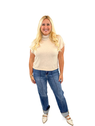 Judy Blue Front Seam Straight Jeans - SLS Wares