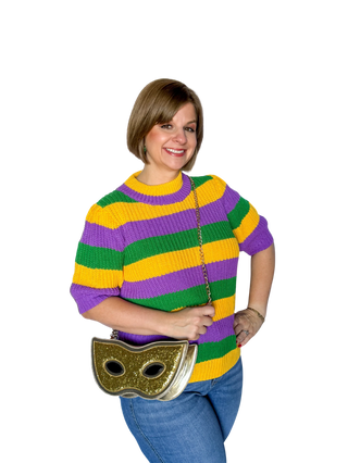 Mardi Gras Mask Purse - SLS Wares