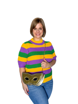 Mardi Gras Mask Purse - SLS Wares