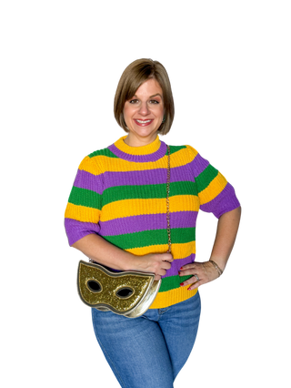 Mardi Gras Mask Purse - SLS Wares