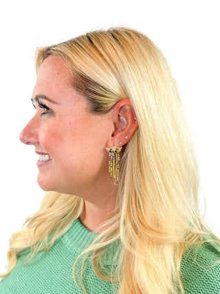 Mardi Gras Rhinestone Mask Earrings - SLS Wares