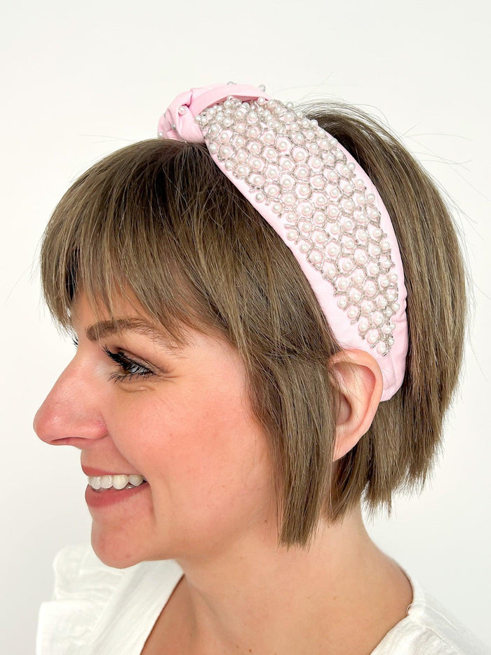Pink Pearl Headband - SLS Wares