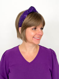 Purple & Gold Headbands - SLS Wares
