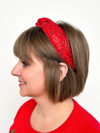 Red Sequin Headband - SLS Wares