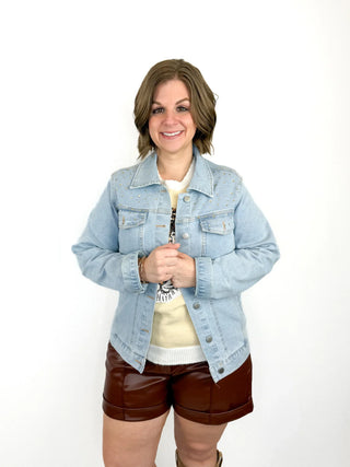 Tiger Sequin & Rhinestone Denim Jacket - SLS Wares