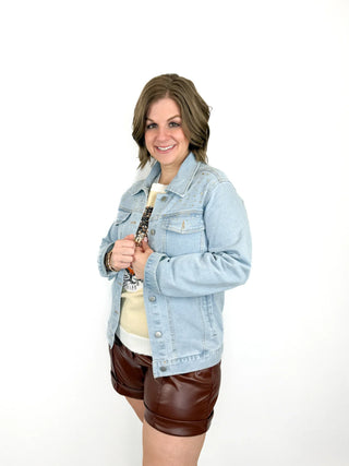 Tiger Sequin & Rhinestone Denim Jacket - SLS Wares